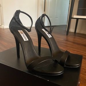 Steve Madden Strappy Black Heels